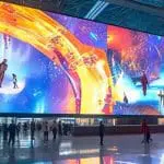 LED display screens in public places