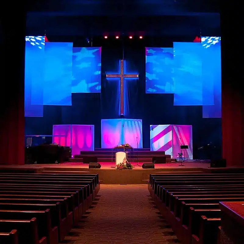 Church LED display screen