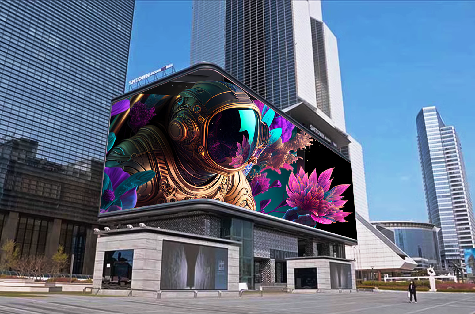 3D Oudoor led Screens