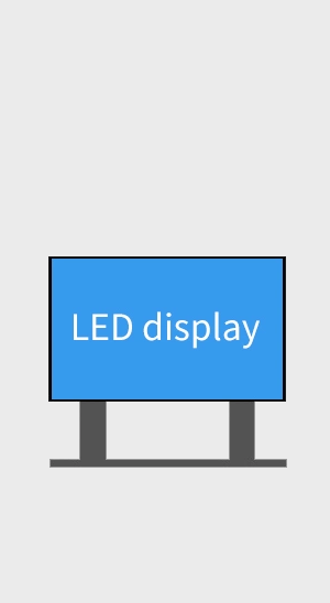 Tela de exibição de LED para exterior