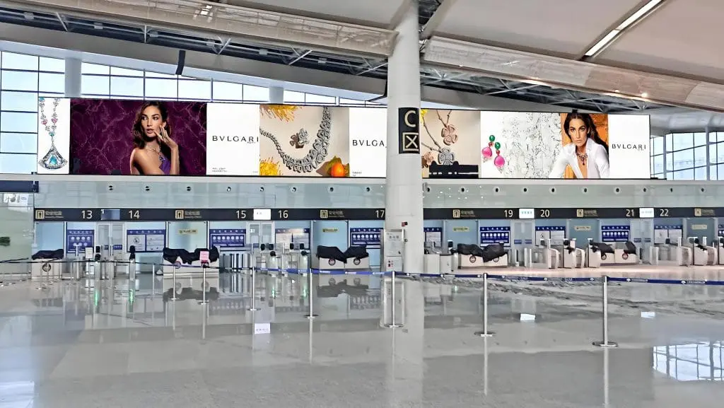 Airport LED Screen
