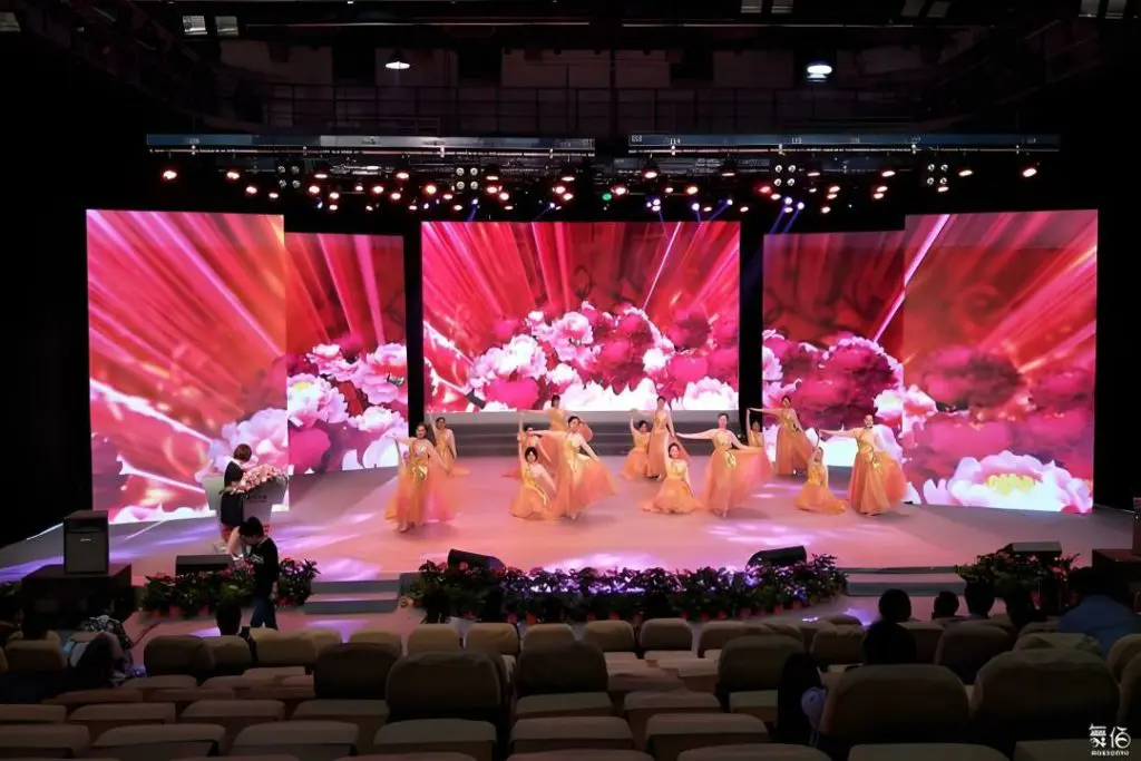 LED Stage screen background