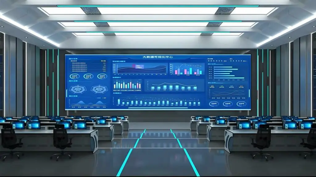 Monitoring Room LED Screens