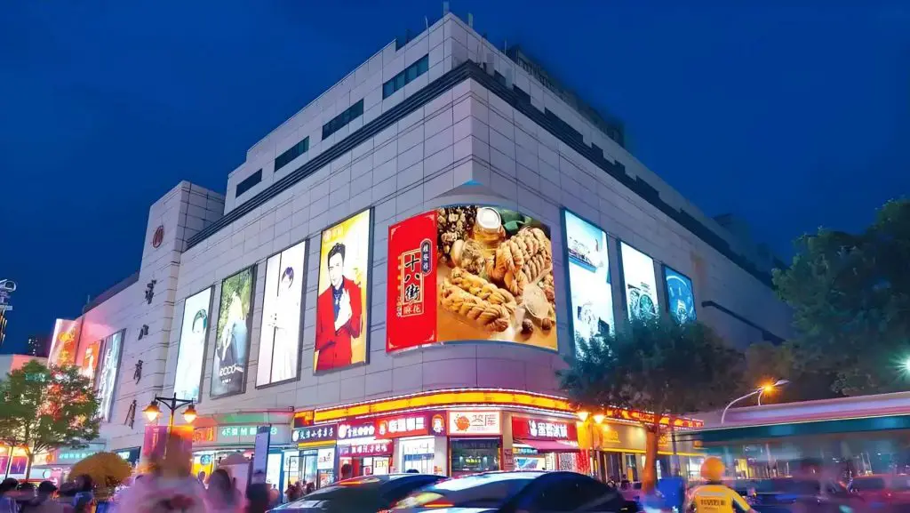 shopping mall led display screen