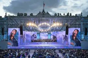 LED stage video wall