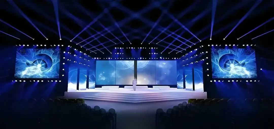 stage video wall .