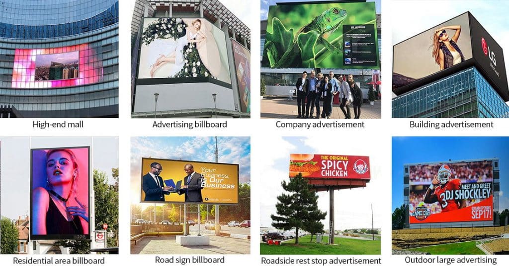 Outdoor led displays