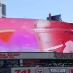 Outdoor Curved LED billboard