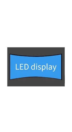 Indoor led video wall