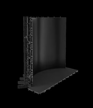 curved Rental led screen