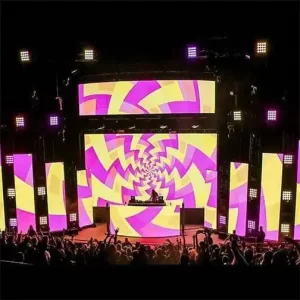 Outdoor large stage LED display