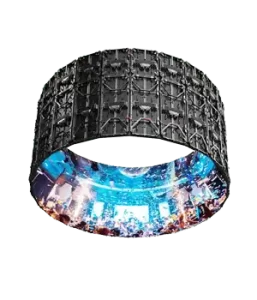Internal curved Rental led display screen