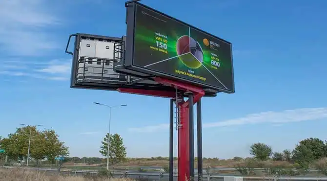 Outdoor led billboards