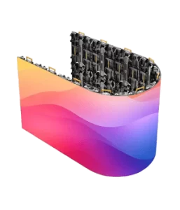 Multifunctional Arc rental led display