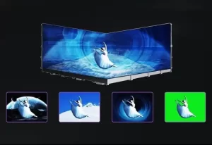 led outdoor wall screen