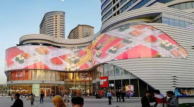 Shape Transparent LED Screen