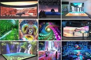 led outdoor wall screen