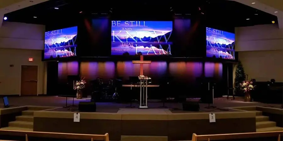 Church Indoor LED Wall