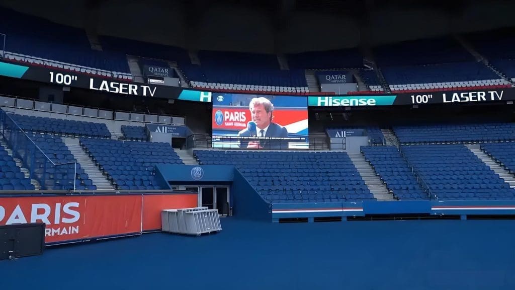 Football LED screen