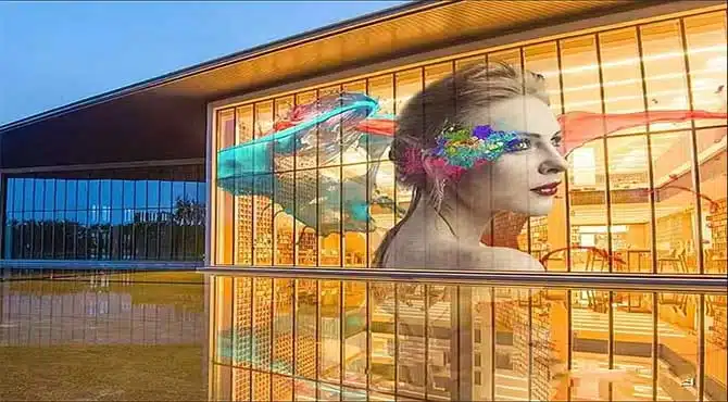 Outdoor Transparent LED Screen -03