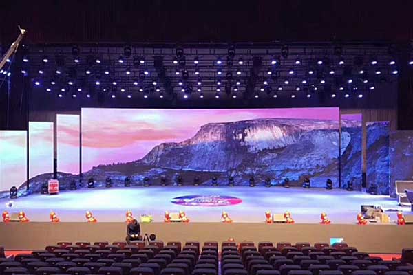 Stage rental large screen