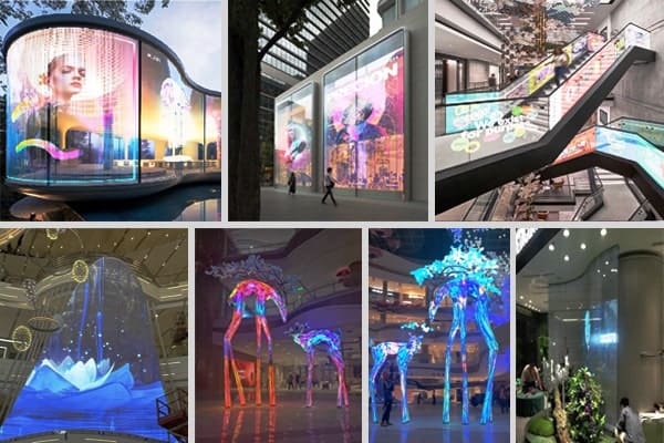 Transparent Crystal Film LED Screens
