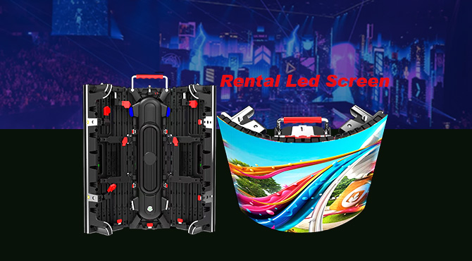 Flexible Stage Rental LED Screen