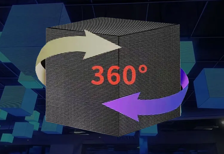 Cube LED Display Screen