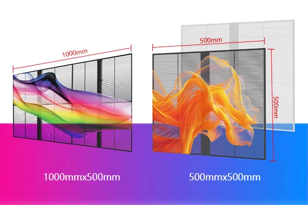 Transparent LED Display Screen