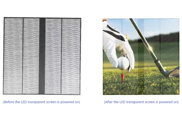 Transparent LED Display Screen
