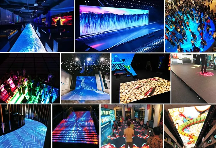 LED Floor Tile Display