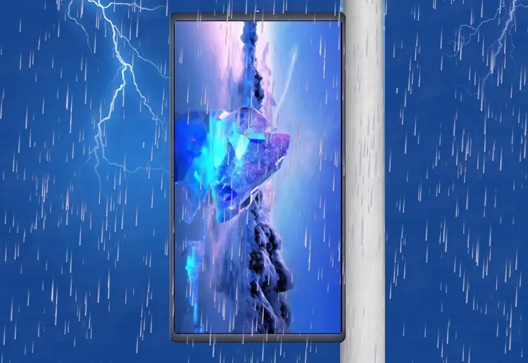 Street Light Pole LED Display