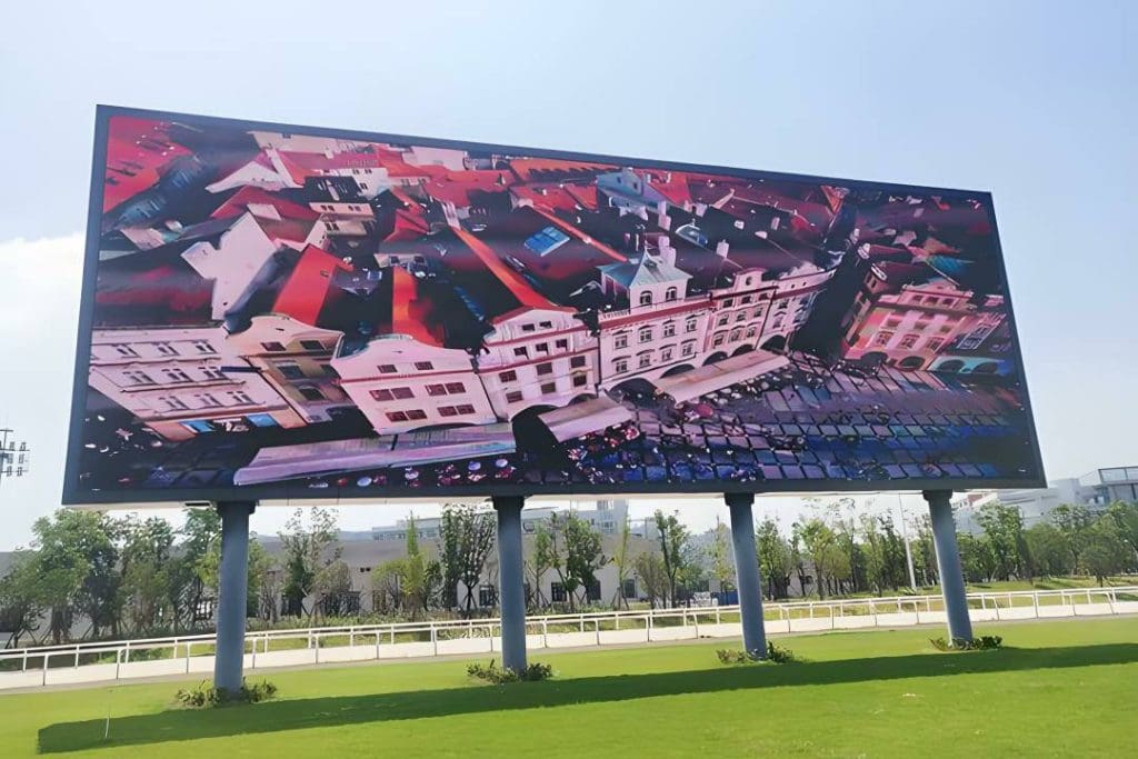 Scenic area LED screen