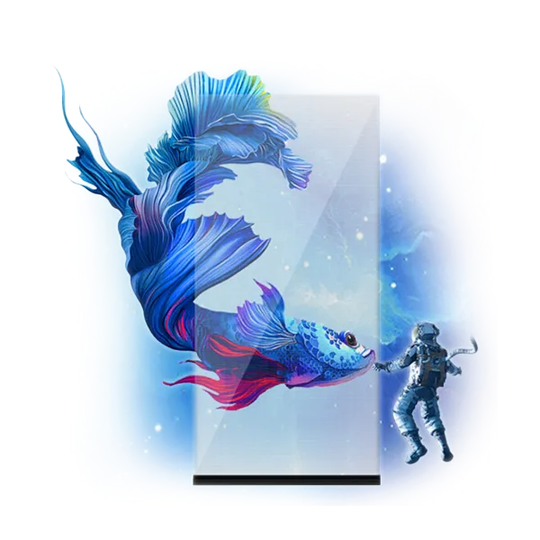 Transparent Crystal Film Screen
