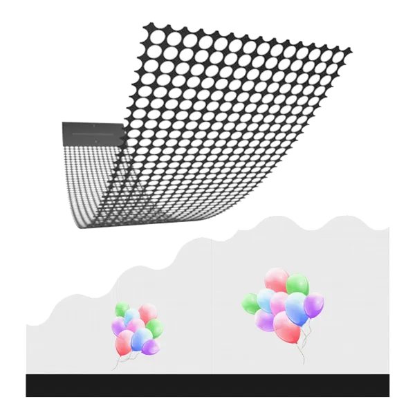 Transparent Holographic LED Screen