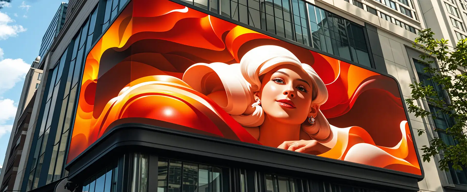 3D LED Display LED Screen