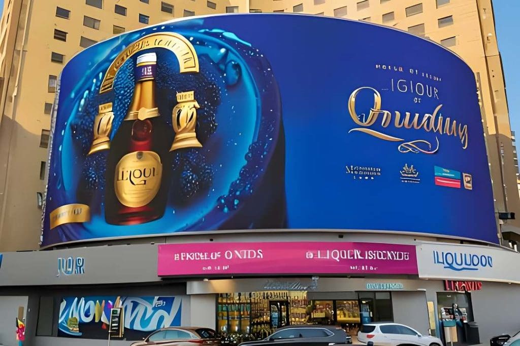 Curved LED Display