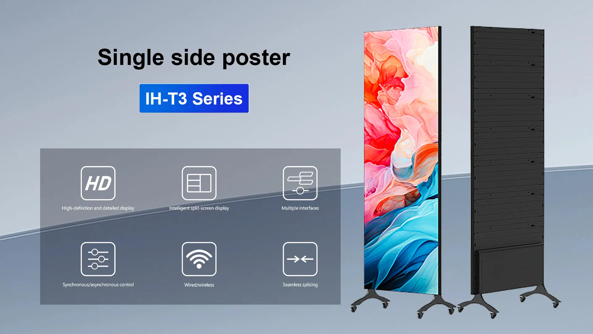 Single Side LED Poster