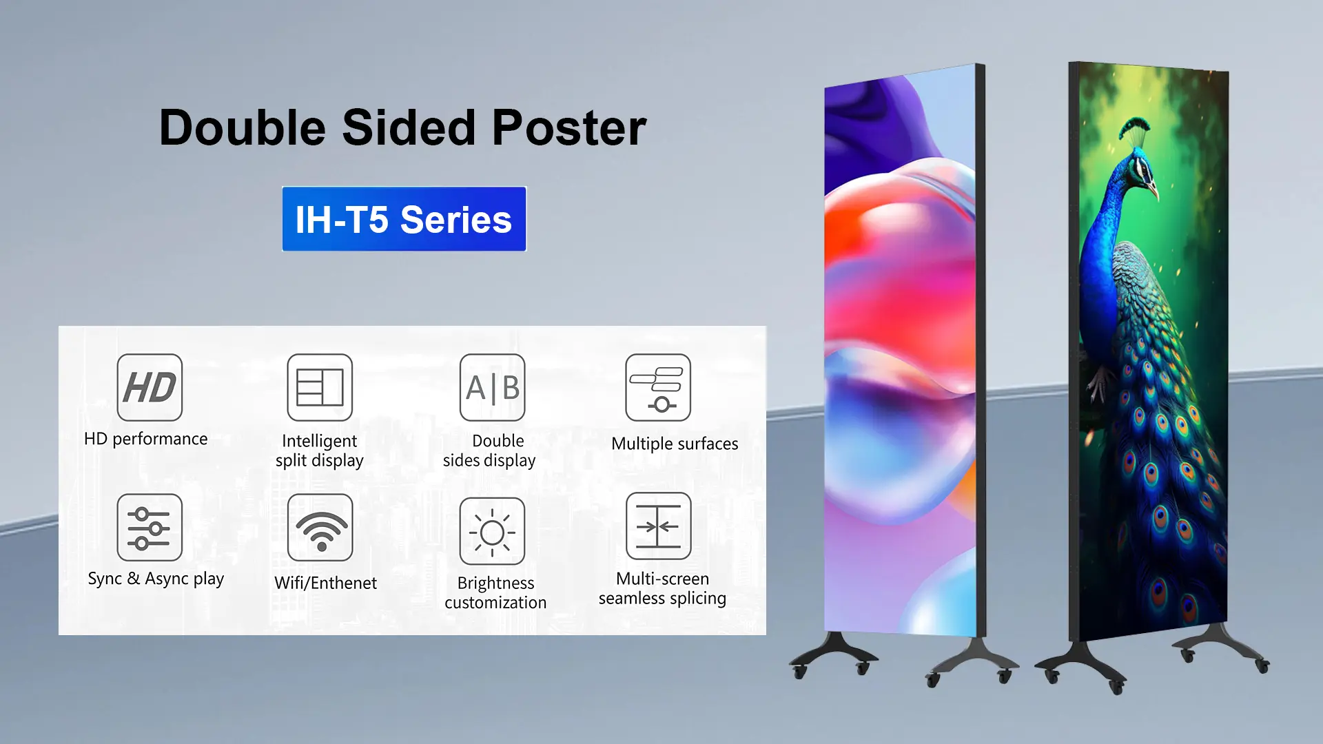 Double-sided Digital LED Poster