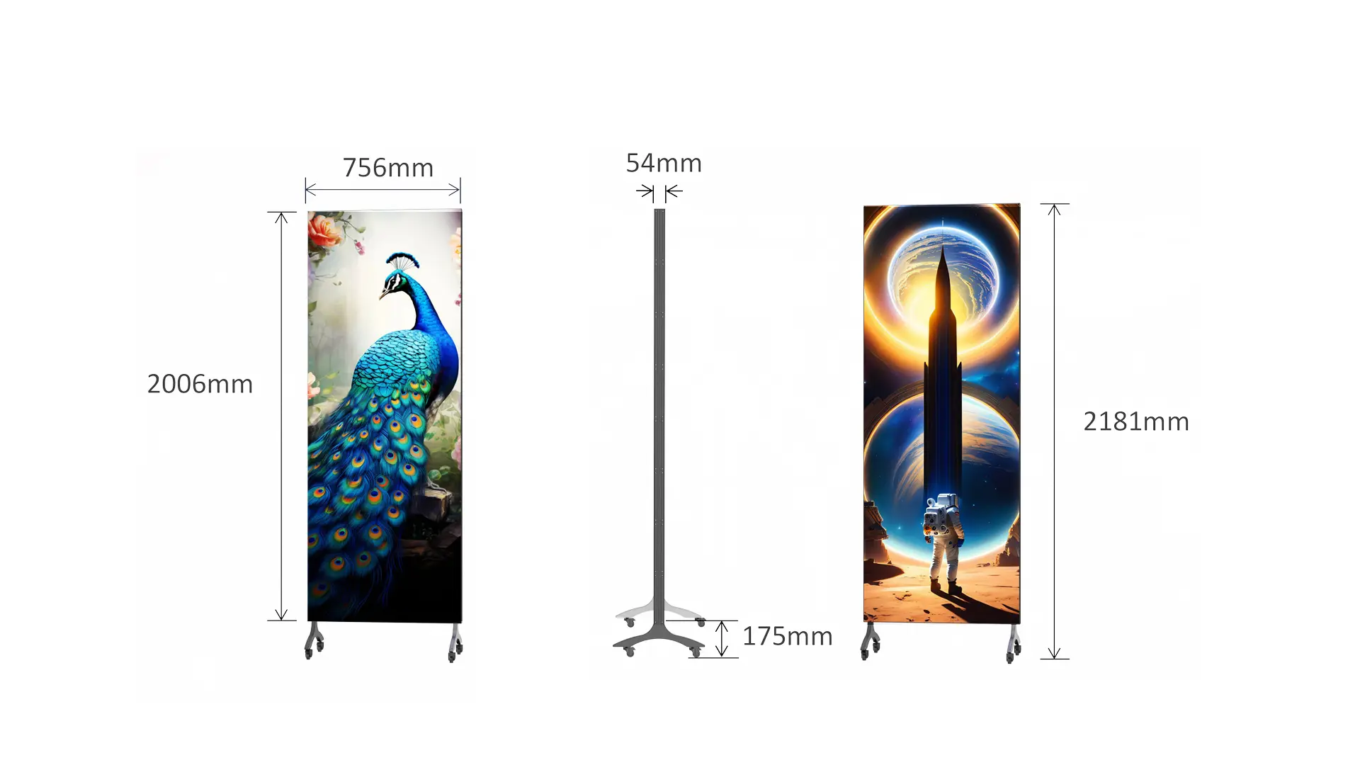 Double-sided Digital LED Poster
