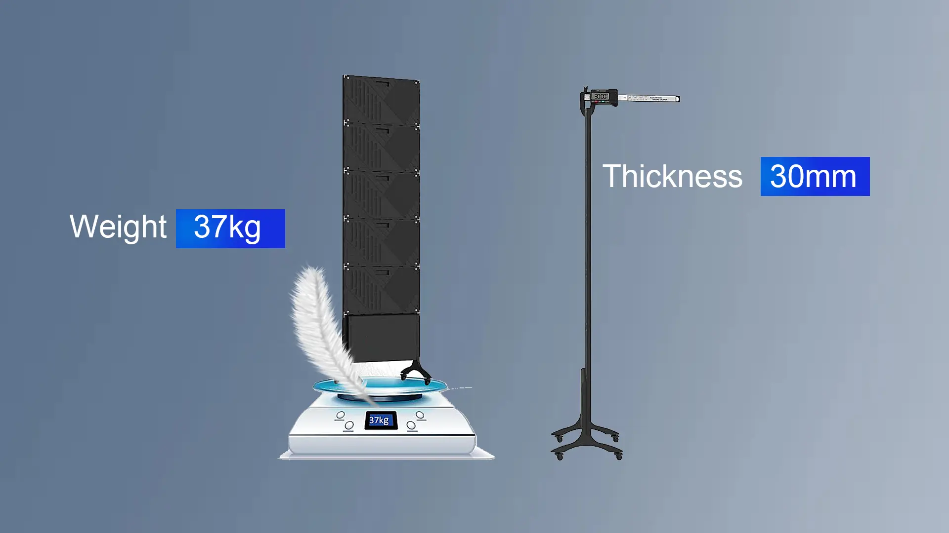 Single Side LED Poster