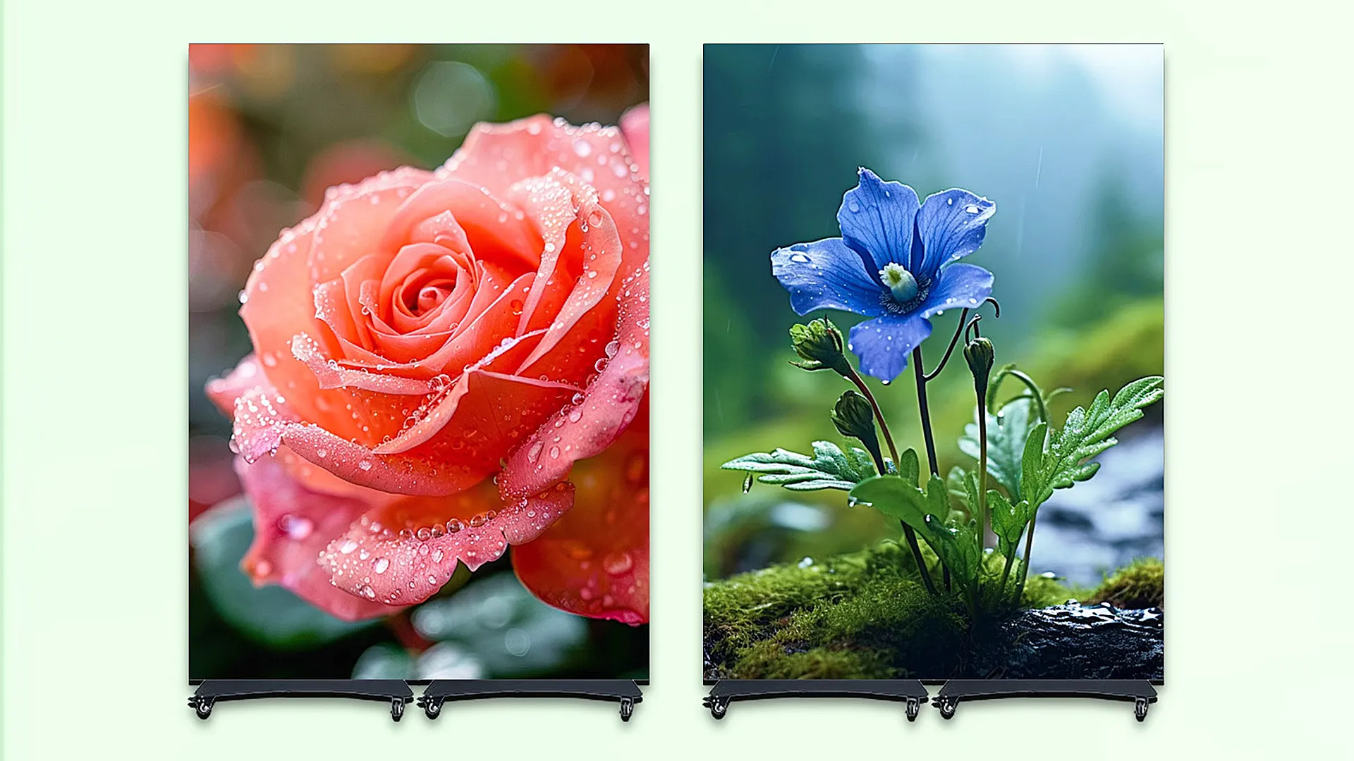 Outdoor/Indoor LED Poster Screen - OP-FX Series
