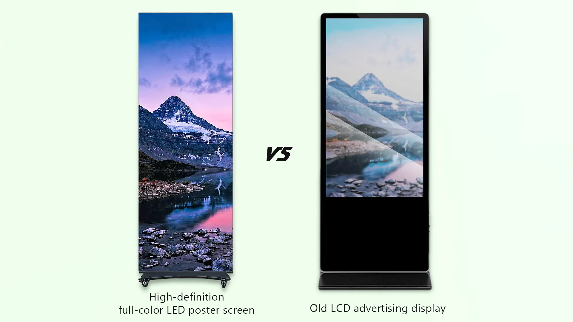 Outdoor/Indoor LED Poster Screen - OP-FX Series