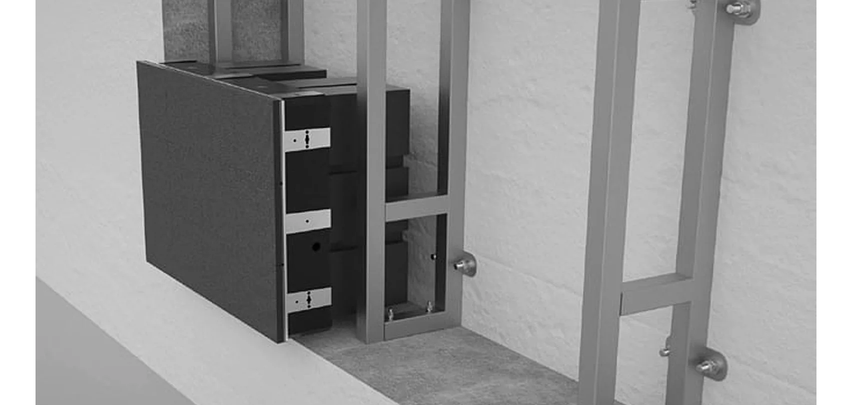 Kinetic LED Matrix Wave Screen