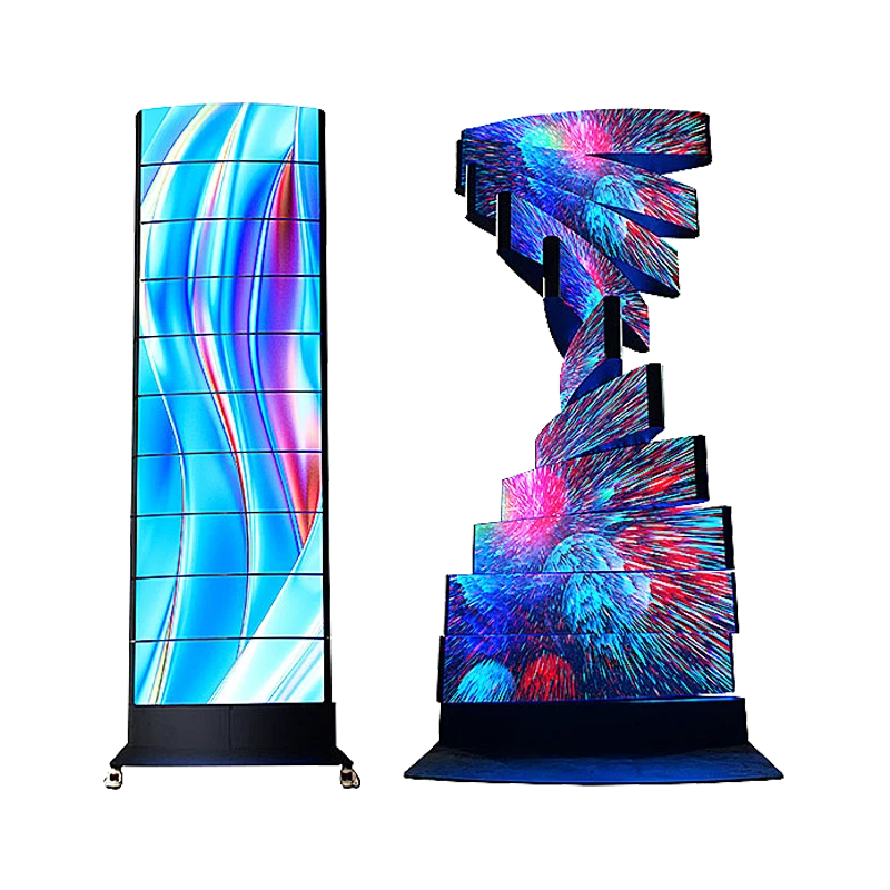 Kinetic Rotating LED Display